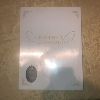 着物 小物 ショール FEATHER SHAWLの画像