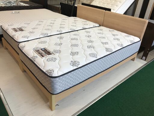 ニトリ　シーリー　シングルベッド①