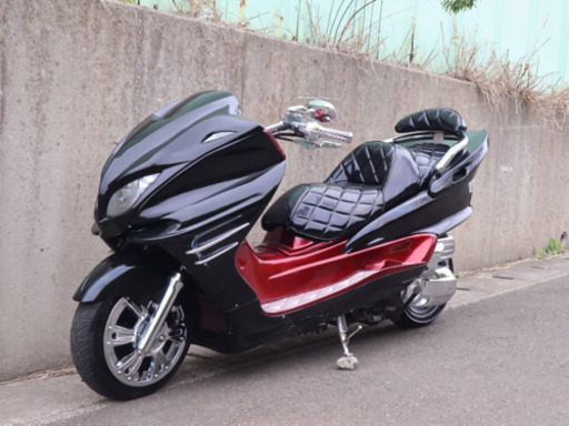【YAMAHA マジェスティ】★大人気！ツートンカラー★メッキホイール‼︎フルカス