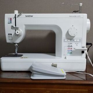 職業用ミシンbrotherヌーベル470美品