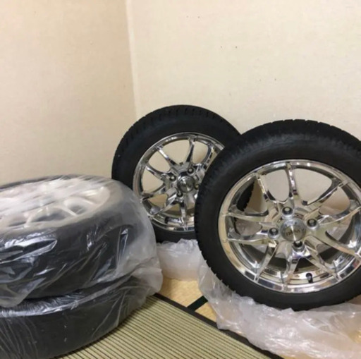 受け渡し先決まりました。沢山の問い合わせありがとうございました。スタッドレスタイヤ&ホイール コペン 軽自動車に！