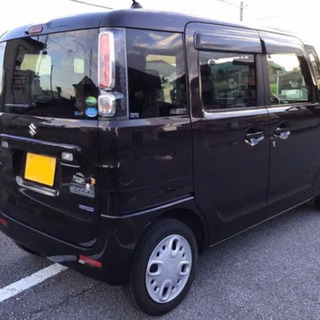 美車　スペーシア　HYBRID X  ブラウンメタリック　ワンオーナーの画像