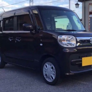 美車　スペーシア　HYBRID X  ブラウンメタリック　ワンオーナー