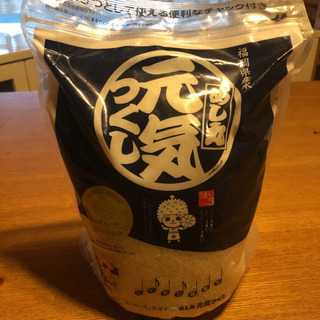【取引中】元気つくし２㎏　2019年度精米　新品未開封