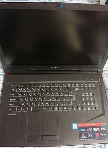 MSI製ゲーミングノートPC売ります