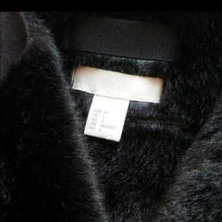 数時間着用のみ　H&M ムートン調コート　めちゃくちゃ暖かい！の画像