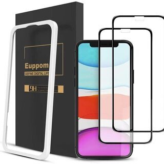 【端浮き防止 気泡ゼロ】2枚セット iPhone11/Xr ガラ...
