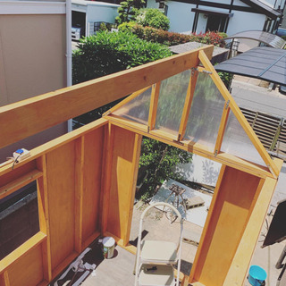 小屋作ります。