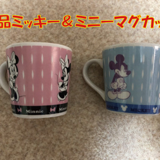 新品ミッキー＆ミニーマグカップ
