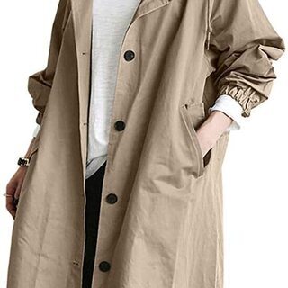 【新品】【選べるサイズ】トレンチコート スプリングコート レディ...