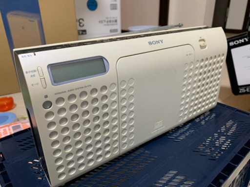SONY スリムスタイルCDラジオ