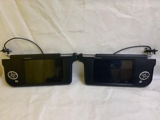 追加モニター　サンバイザー　サンバイザーモニター