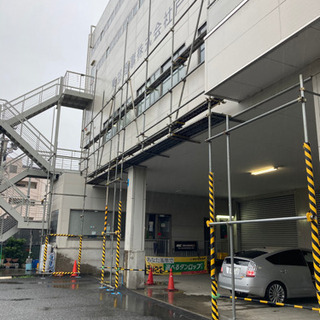 足場工事作業員募集の画像