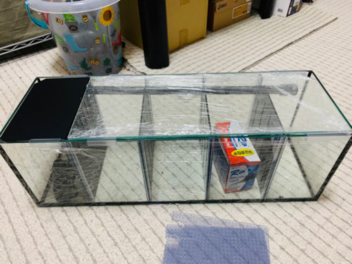 水槽　ベタマンション　仕切り水槽　60cm  4室 [引き取り限定]