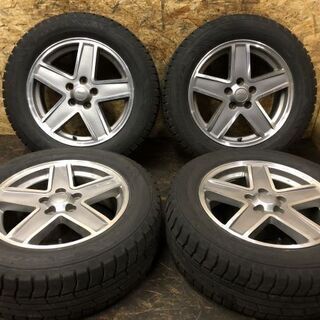 【TOYO WinterTRANPATH TX 225/60R17】スタッドレス【JEEPパトリオット 純正ホイール 17インチ 6.5J5HPCD114.3+39】　(VTD237MS) クレジットカード QR決済可能