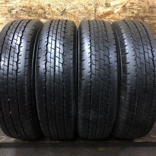 DUNLOP SP175N 195/80R15 107/105L LT 15インチ 夏タイヤ 4本 バリ溝 レジアスエース キャラバン等 (TG336) クレジットカード QR決済可能