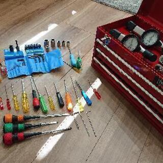 工具色々 美品 TRSCO PRO TOOL 工具箱&工具 