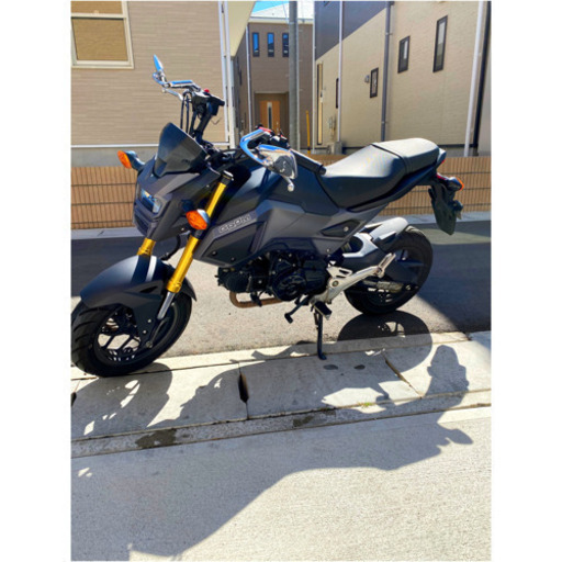 値下げしました！！新型HONDA GROM/自賠責令和3年10月