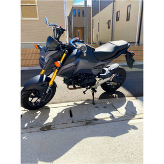 値下げしました！！新型HONDA GROM/自賠責令和3年10月