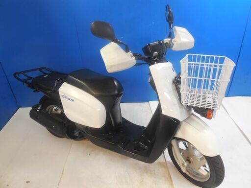 YAMAHA ギア-4 白 決算大売り出しセール 期間限定 諸経費０円 始動確認済み 自賠責保険加入で乗れます 即納車有り 横浜 都筑 宮前