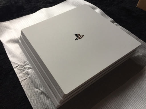 売れました！ PS4 Pro 1TB ホワイト(SONY 純正、縦置きスタンド付き)