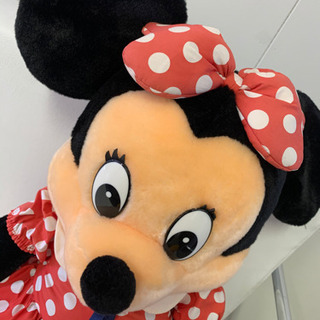 緊急値下げ⭐️希少‼️Disney ミニーマウス🐭大型ぬいぐるみ♡の画像