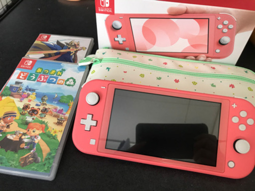 任天堂Switch Lite 本体　ケース　ソフト2本