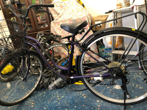 自転車です，話し中です