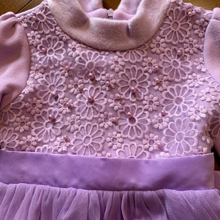 フォーマルワンピース　120cmの画像