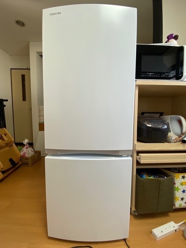 東芝冷蔵庫　153L ホワイト　2020年製　超美品