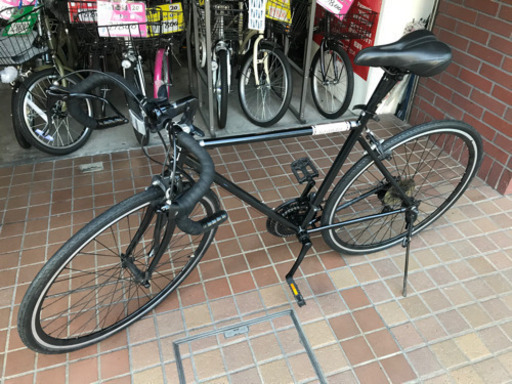 700ｃ　3×7speed　ダブルブレーキ　ブラック