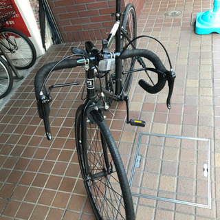 700ｃ　3×7speed　ダブルブレーキ　ブラックの画像