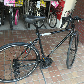 700ｃ　3×7speed　ダブルブレーキ　ブラックの画像