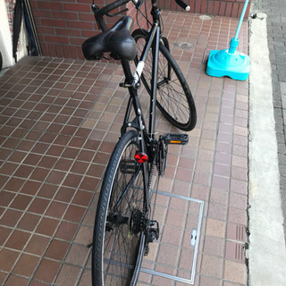 700ｃ　3×7speed　ダブルブレーキ　ブラックの画像