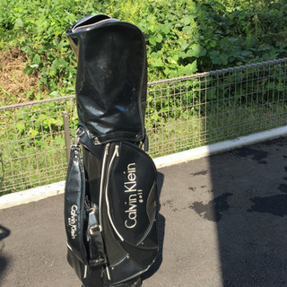  最終値下【ゴルフバック 美品】caivin  klein  golfの画像