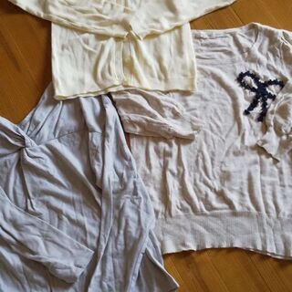 お譲り先決まりました。レディース 秋服6点 Mの画像