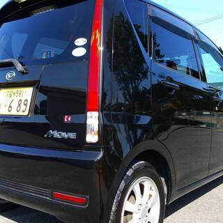 車検2年付！ムーヴカスタム！アストラルブラッククリスタルマイカ！乗って帰れます！の画像