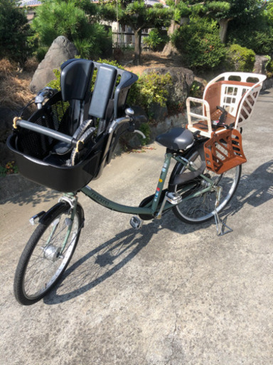 前後子供乗せ自転車