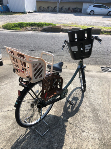 前後子供乗せ自転車