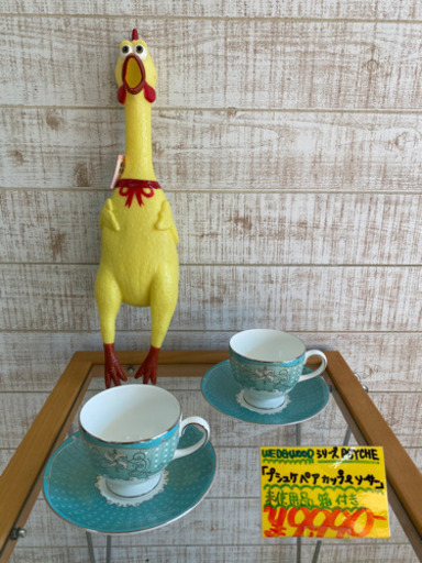 　プシュケ　ペアティーカップソーサー