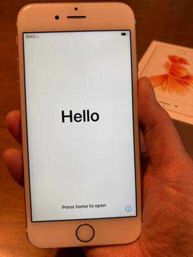 au iphone6S 64G ピンクゴールド SIMロック解除ずみ iPhone 6s Gold 64 GB au SIMフリー □iPhone6s 64GB au 格安SIMローズ 