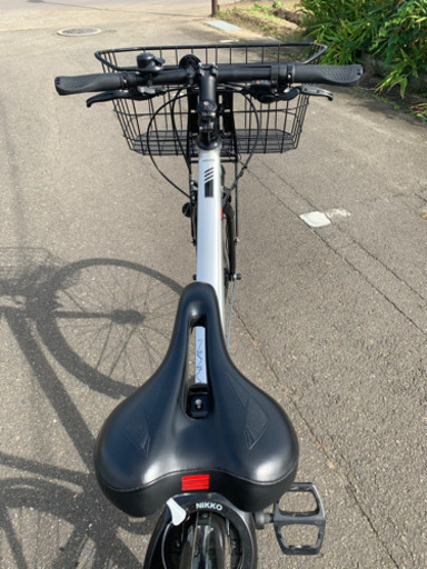 自転車　27インチ　ほぼ新品　七段変速付