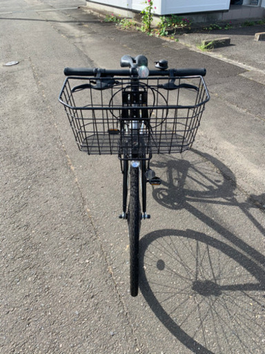 自転車　27インチ　ほぼ新品　七段変速付