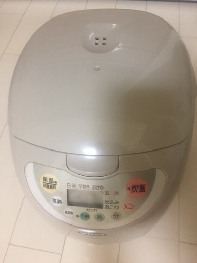 炊飯器一升炊き