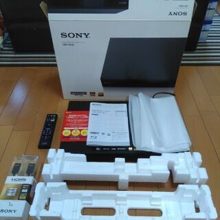 SONY UBP-X800　DVDプレーヤーとプレミアムHDMIケーブルのセット
