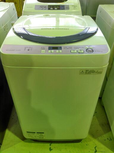 安心の一年保証！SHARP/シャープ　 全自動洗濯機　 穴なし槽 　5.5Kg　タイプ グレー　 ES-GE55R-H   2016年製　 No.1320092502　ガーランド草加