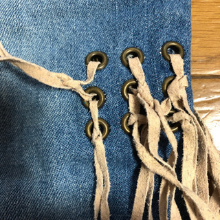 140cm  デニムパンツ　今では見ない‼︎の画像