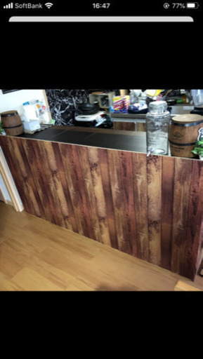 カウンターテーブル　キッチンテーブル