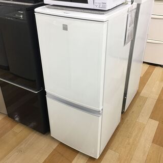 SHARP　2ドア冷蔵庫　SJ-14E5　ファン式　【トレファク岸和田店】