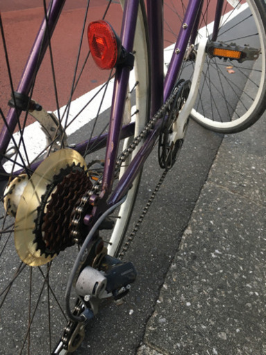 osso クロスバイク 紫